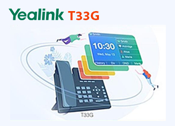 Yealink SIP-T33G | Facilitate the communication, enrich your business